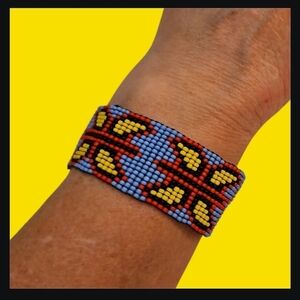Columbian Seed Woven Butterfly Friendship Bracelet
